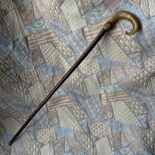 Antique walking stick ram - walking, ram’s