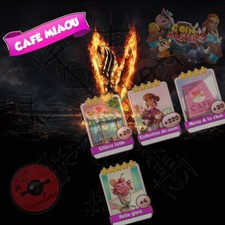 Meow Coffee Set x 1 Complete Master Corner Set