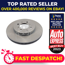 2x Brake Discs Pair Vented