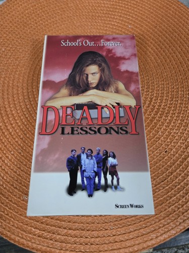 Deadly lessons vhs 1995 - deadly,