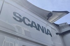 Cab rear decal SCANIA to fit cab 2017 - 2023 Next gen