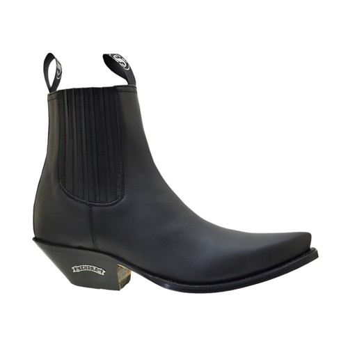 Sendra 1692 black leather - black,