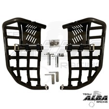 Raptor 700 Nerf Bars Pro Peg Heel Gaurds Alba Racing Blk 197 T7 BB