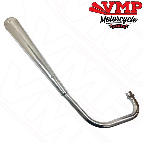 New exhaust muffler - exhaust, chrome