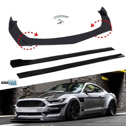Front bumper lip splitter - front,