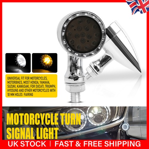 Amber white motorcycle - white,