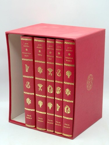 Folio society jane austen 5 - jane,