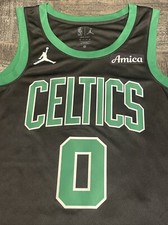 Jayson Tatum Boston Celtics Amica Authentic Nike Statement Swingman Jersey 48 L