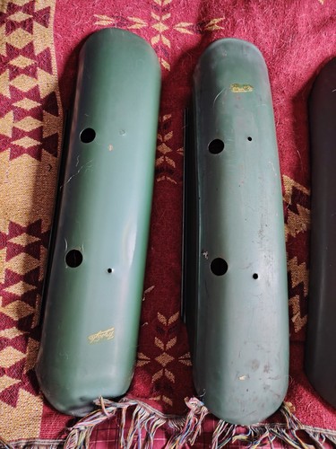 Vintage motorcycle leg shields - vintage,