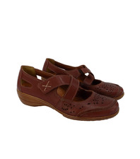 Loretta Shoes Brown Leather UK