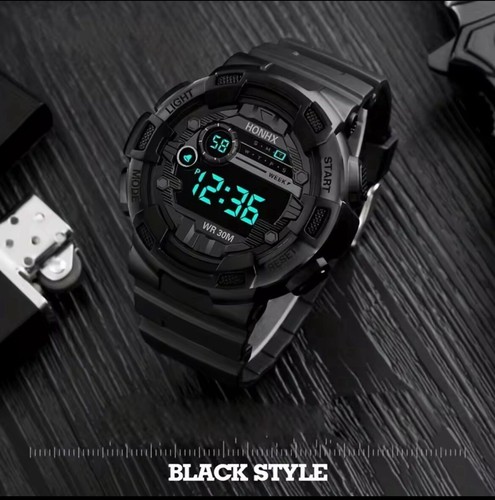 Men digital watch - digital, camouflage