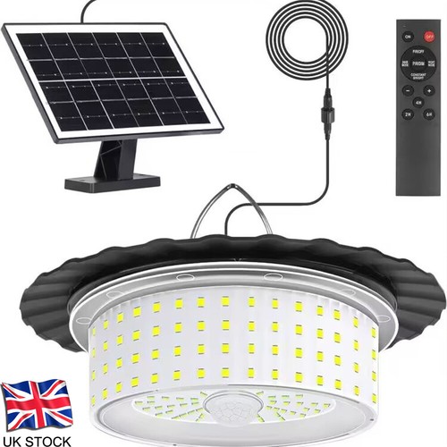 Led solar powered pendant - led,