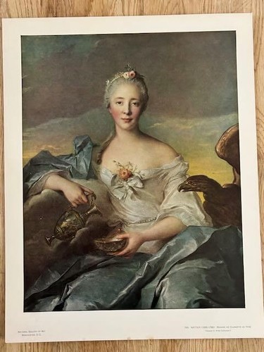 Museum print madame de - print,