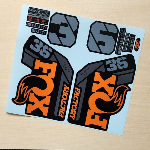 Fox fork stickers - stickers, 2021