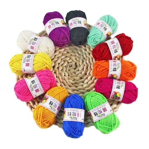 12x mixed yarn wool job - mixed,