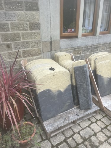 Fibreglass roof slates - fibreglass,
