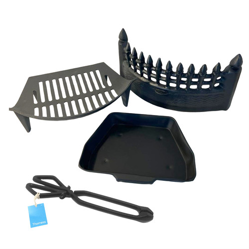 Solid cast iron - iron, fireplace