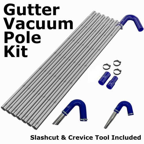 Gutter vacuum pole kit long - kit,
