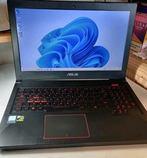 Gaming Laptop ASUS Intel Core I7-7700HQ, 8GB RAM, 250GB SSD, WIN11 HOME #4X 🔥✅