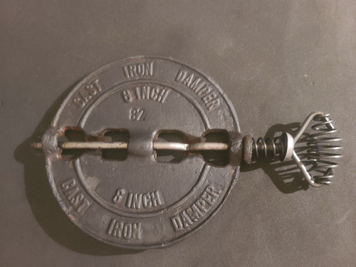 Vintage cast iron inch - 6, stove