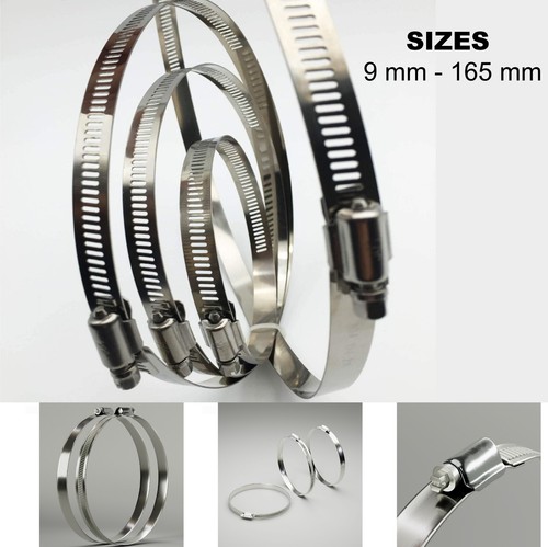 Worm drive clip - drive, clamps