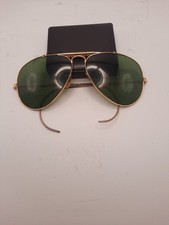 Occhiali Vintage RAY BAN AVIATOR Lenti Goccia Bausch & LOMB condiz. D'uso Medie