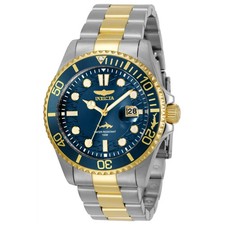 Invicta Pro Diver Men's Watch - 43mm, Steel, Gold (30021)