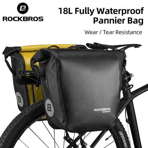 Rockbros bike pannier rear - bike,