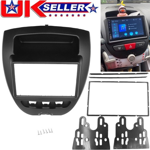 Double din stereo radio fascia - din,