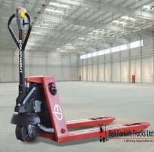 Fully Electric Pallet Truck, Li-Ion battery, lightweight, 1500kgs capacity