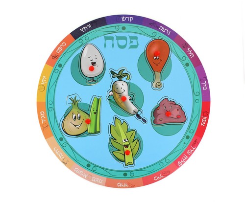 Passover seder plate - 10,