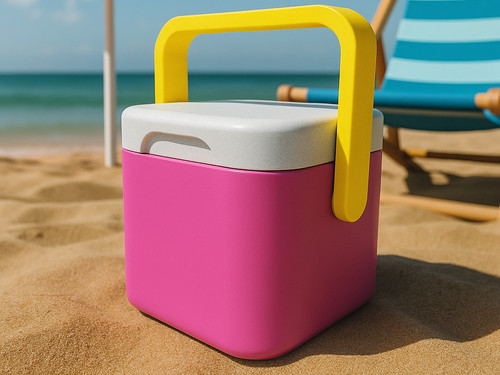 Retro mini cooler - retro, can