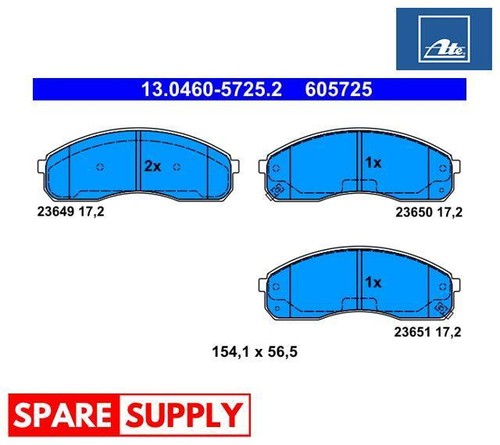 Brake pad set disc - pad,
