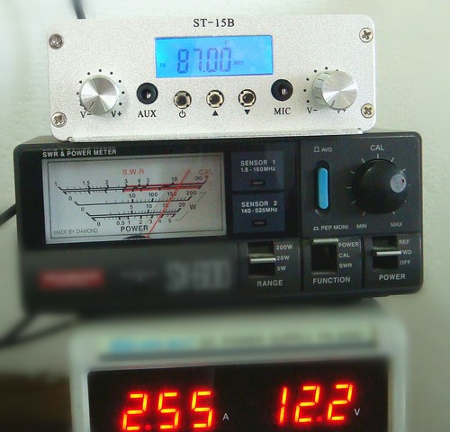 15w stereo pll transmitter - pll, fm