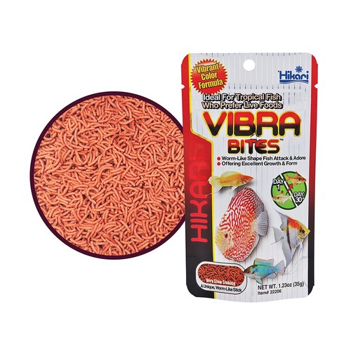Hikari vibra bites live - bites, fish