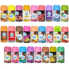Fresh & More Air Freshener Refills Automatic Fragrance Sprays (12 MIX Pack)