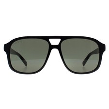 Gucci Sunglasses GG1856S 001 Shiny Black Grey