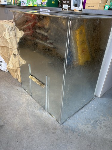 Coal bunker galvanised - coal,