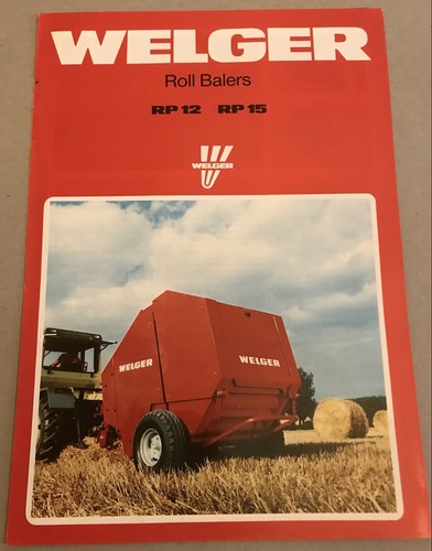 Welger roll round baler rp12 - -,