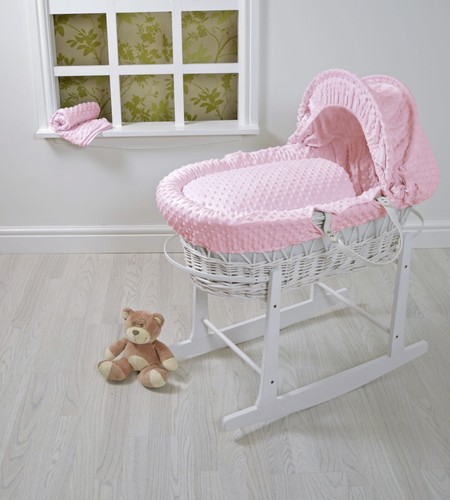 Wicker moses basket - moses,