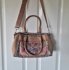 Desigual Patterned Shoulder Bag Handbag FREE POST