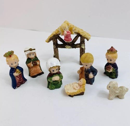Miniature nativity scene - miniature,
