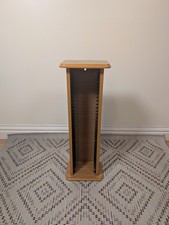 Pine Solid CD Rack Holder