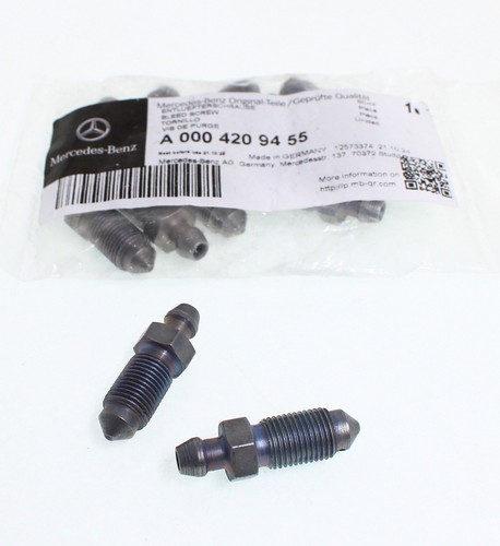 Mercedes brake bleed nipple - brake,
