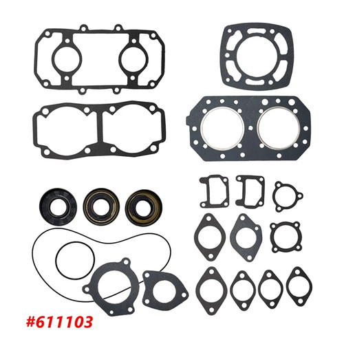 Complete gasket kit oil - complete, w/
