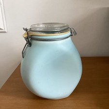 NIGELLA LAWSON STORAGE JAR DUCK EGG BLUE 7.25" SMALL SIZE 19cm