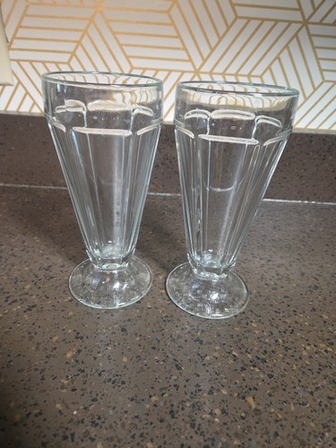 Vtg sundae glass - vtg, shake