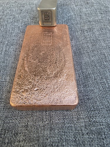 Copper bullion bar - bullion,