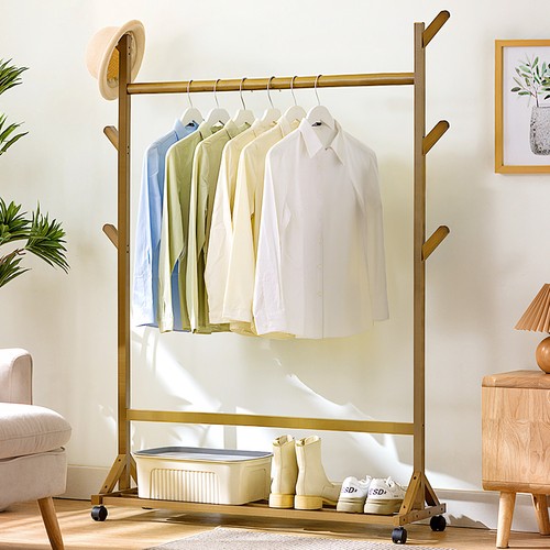 Bamboo wood coat garment - coat,