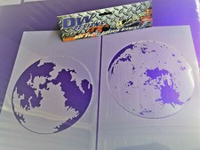 Moon Large multi layer mylar airbrush stencil